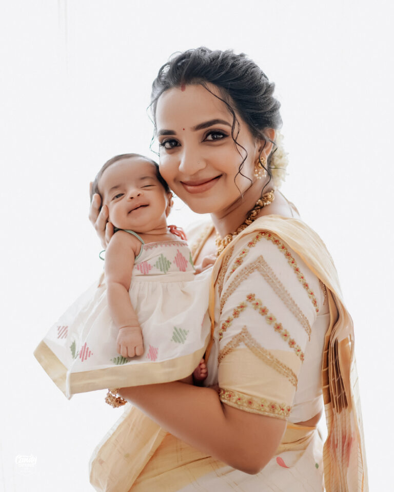 Malavika Krishnadas Babyshoot